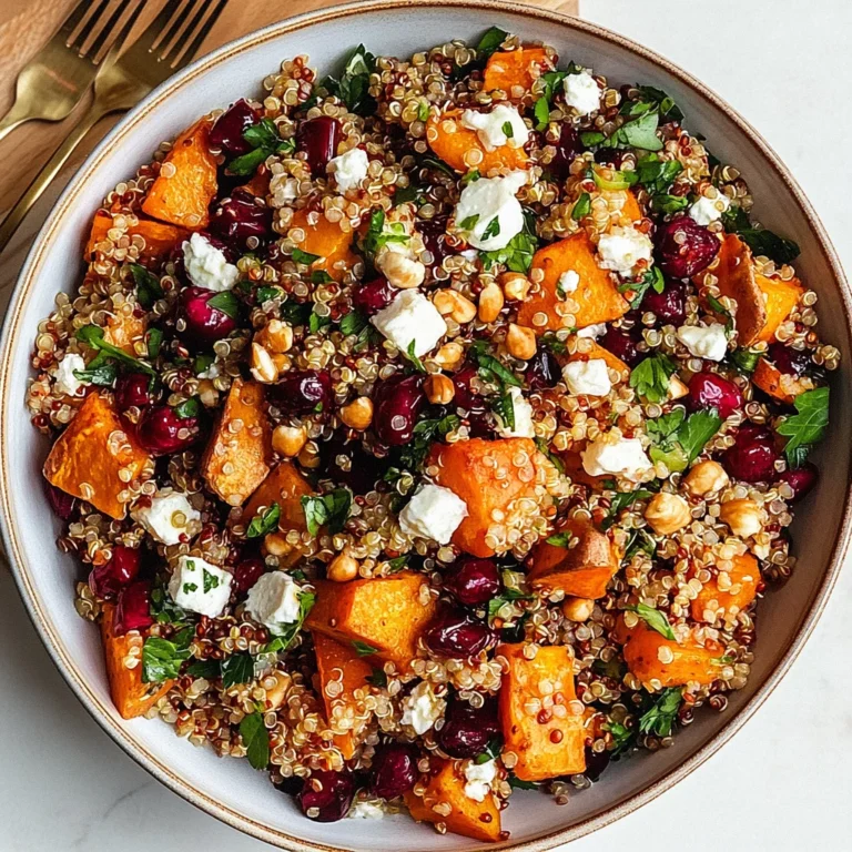 Sweet Potato Quinoa Salad: A Vibrant Delight Awaits