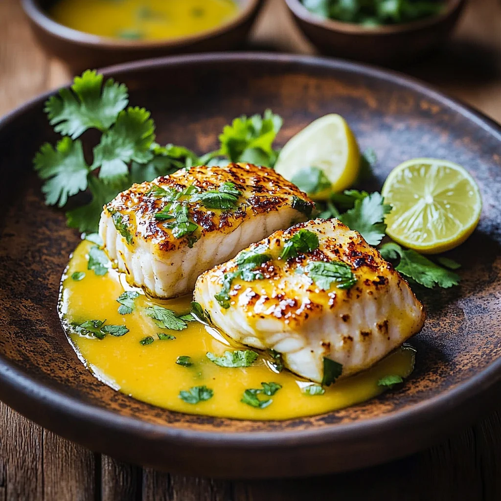 Tropical Grouper with Spicy Coconut Recipe: A Flavorful E…