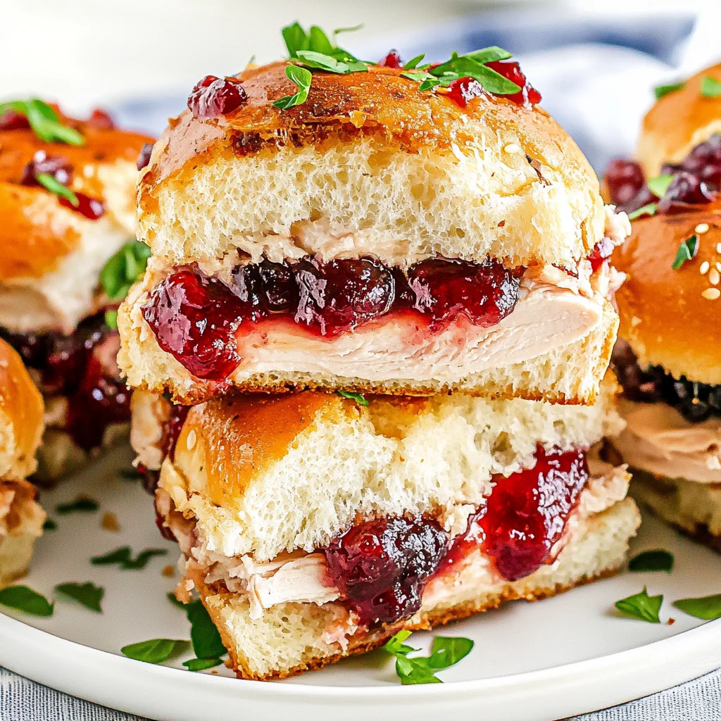 Turkey Cranberry Sliders: The Juicy Holiday Hit You Need