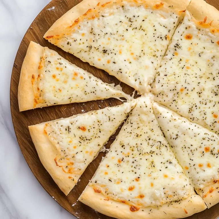 White Garlic Pizza Sauce: Creamy and Delicious at Home