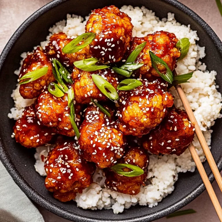 Air-Fried Korean Chili Cauliflower (Gochujang): Irresisti…