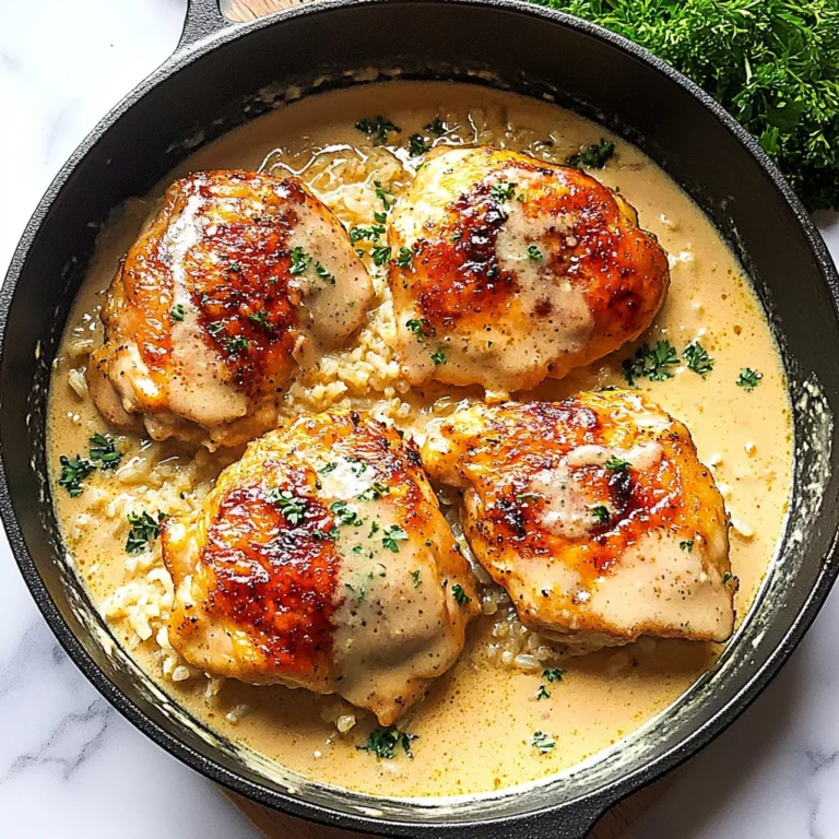 Best Smothered Chicken and Rice: Comfort Food Bliss