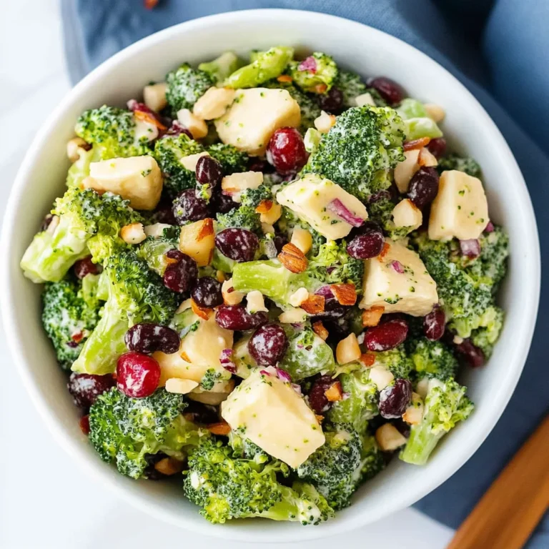 Broccoli Crunch Salad: A Healthy, Satisfying Delight