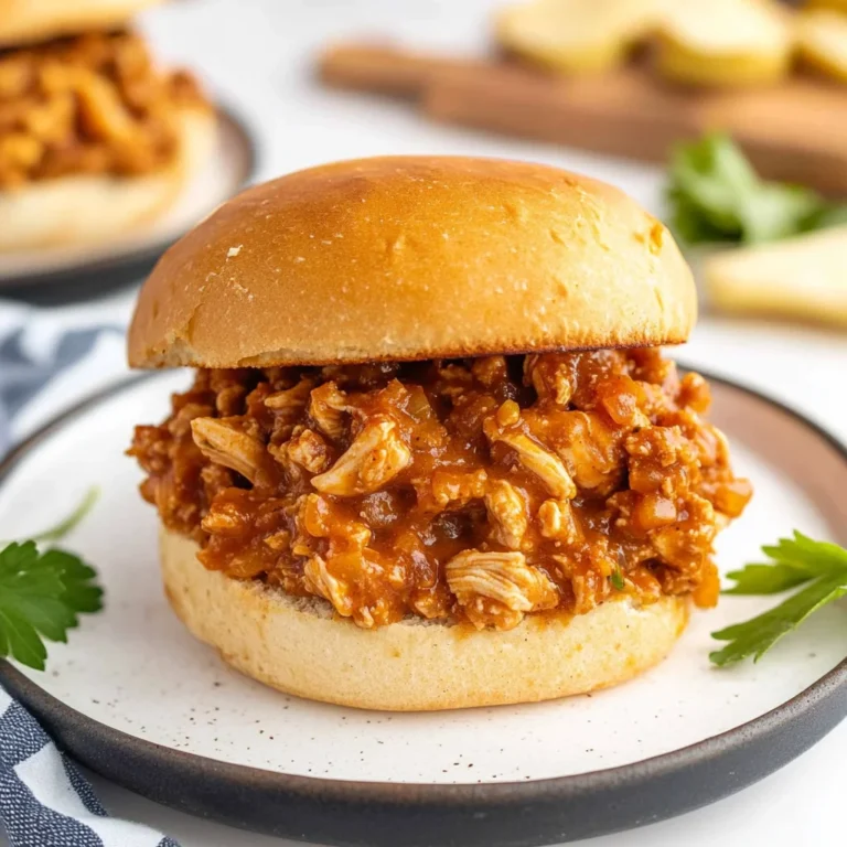 Chicken Alfredo Sloppy Joes: A Delicious Twist Awaits