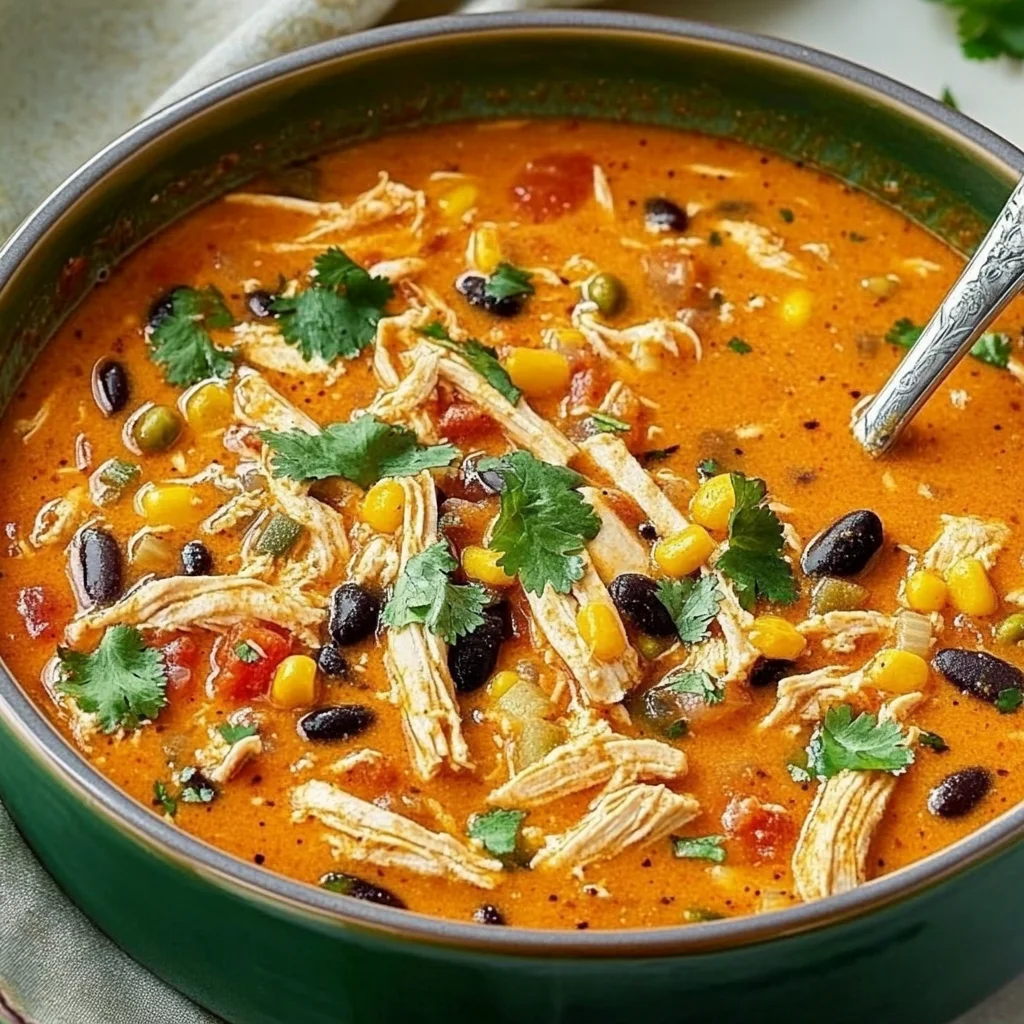 Chicken Enchilada Soup: Cozy and Comforting Delight