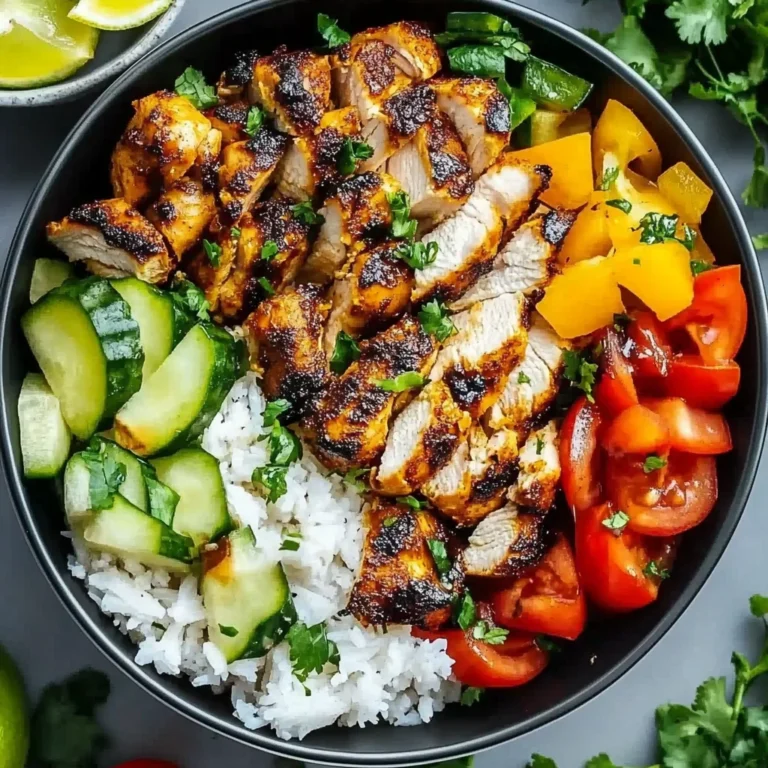 Chicken Shawarma Bowl: A Flavorful Homemade Delight