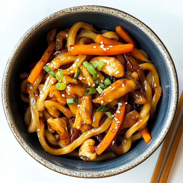 Chicken Yaki Udon: A Flavorful Tokyo Experience at Home