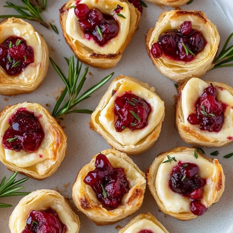 Cranberry Brie Bites: Irresistibly Easy and Elegant Appet…