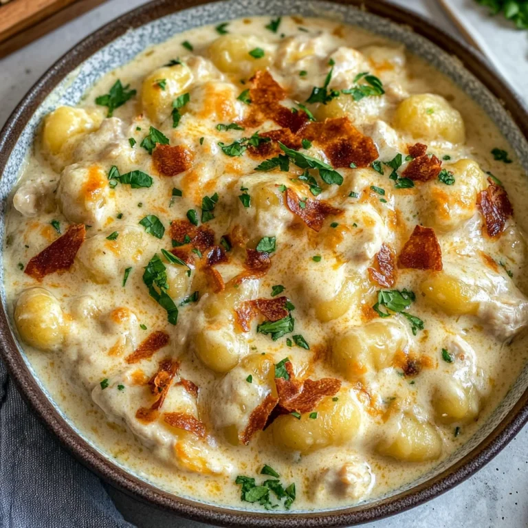 Creamy Crack Chicken Gnocchi: Cozy Comfort in Every Bite