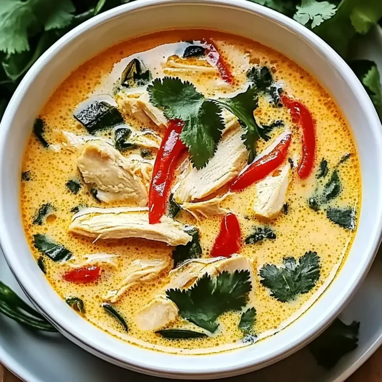 Crockpot Thai Coconut Chicken Soup: An Incredible Delight