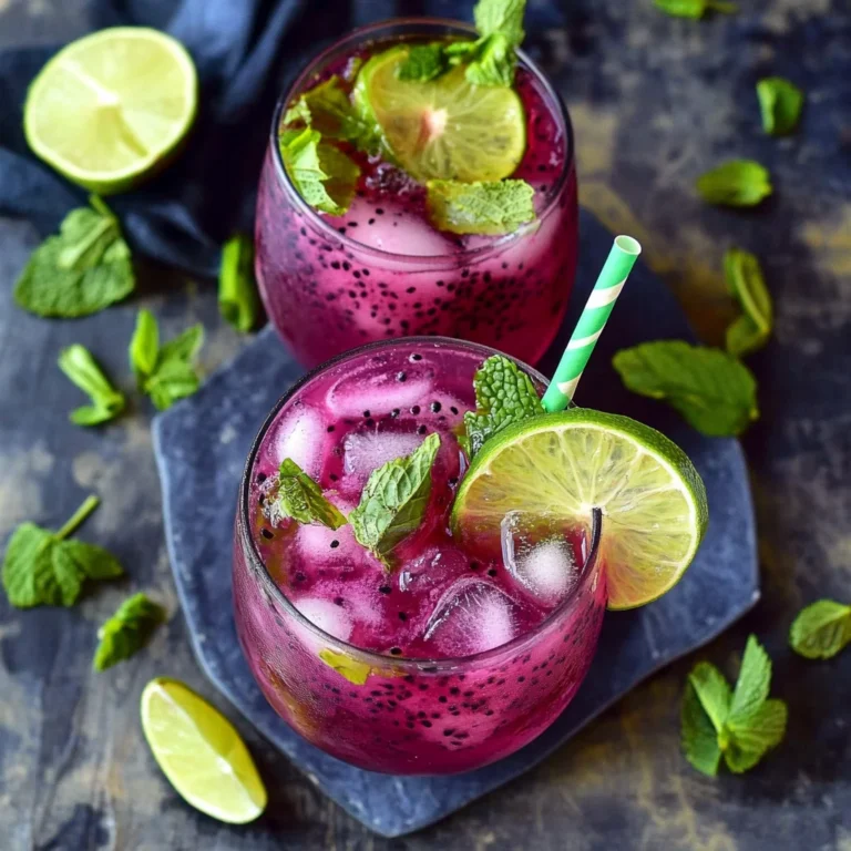 Dragon Fruit Juice Mojito Recipe: Refreshingly Unique Del…