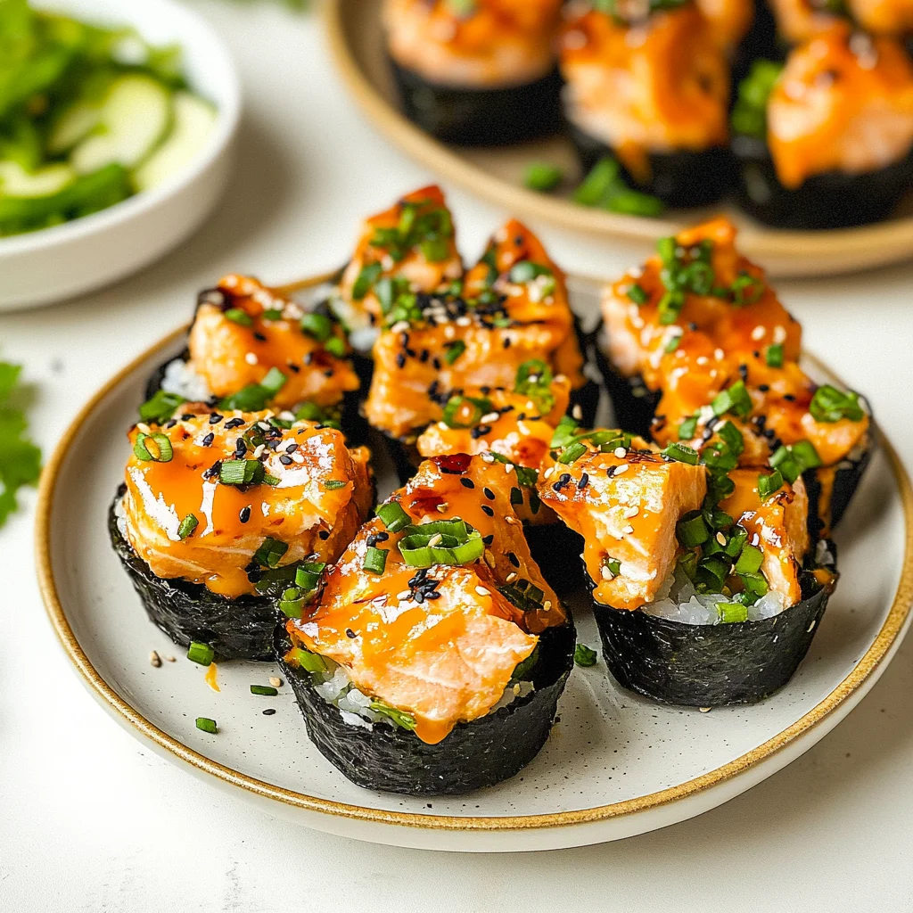 Easy Baked Salmon Sushi Cups: Your New Favorite Appetizer