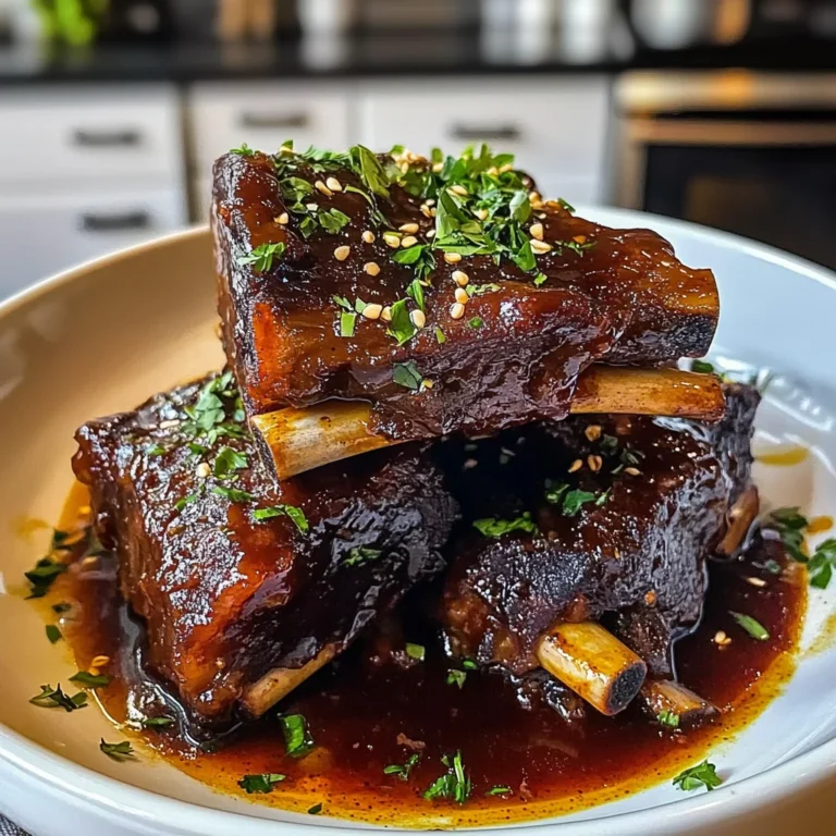 Easy Beef Short Ribs in a Crock Pot: Tender and Flavorful