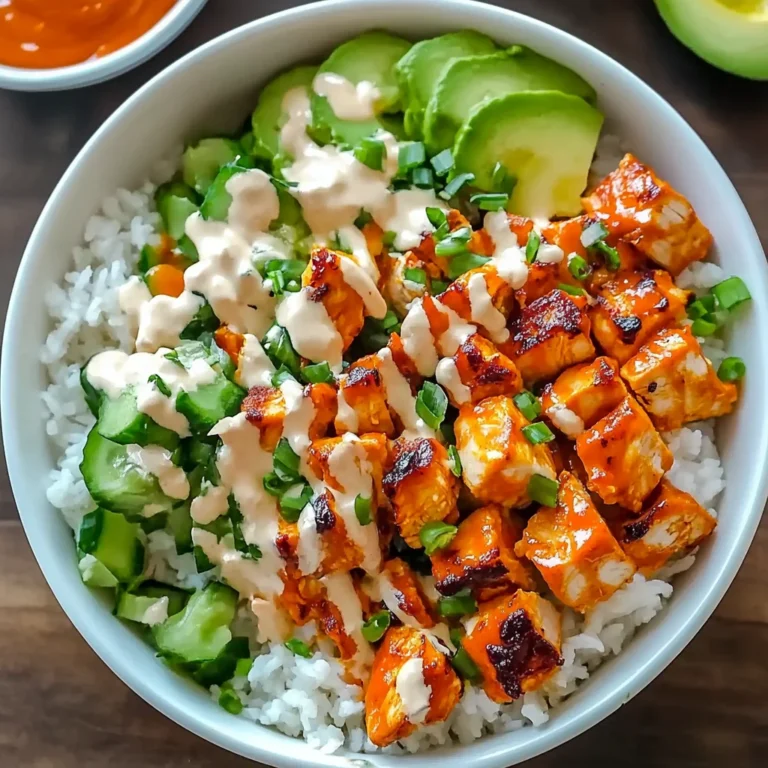 Easy Buffalo Chicken Bowl Recipe: A Spicy Delight at Home