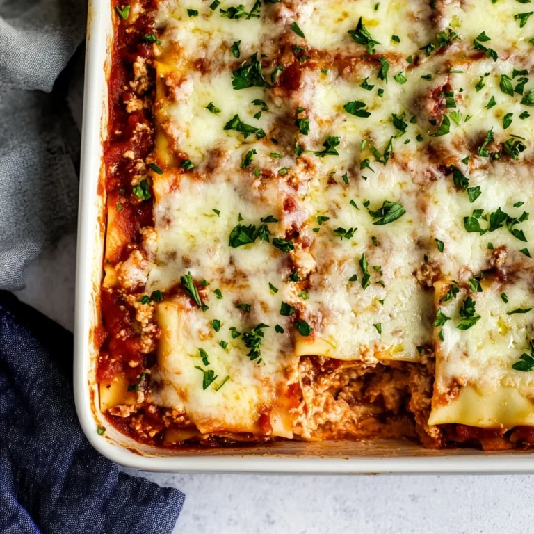 Easy Healthy Lasagna: Guilt-Free Comfort Food Delight