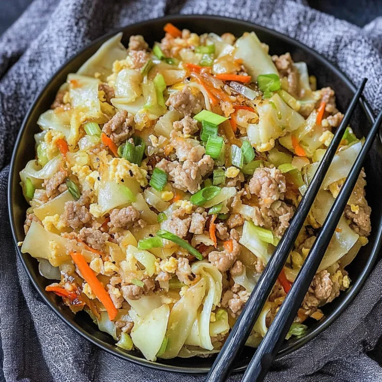 Egg Roll in a Bowl Recipe: Quick and Flavorful Delight