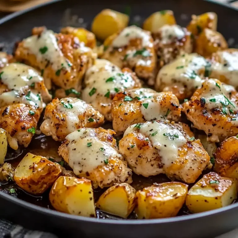 Garlic Parmesan Chicken and Potatoes: Comfort in One Pan