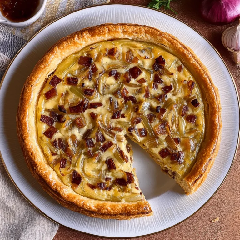 German onion pie: Comfort Food Like No Other
