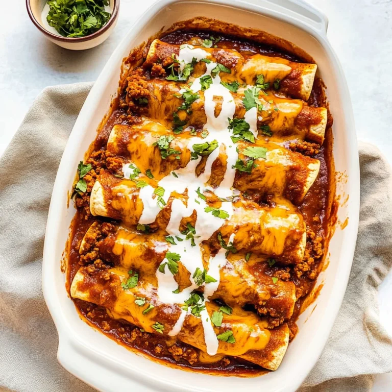 Ground Beef Enchiladas: Comfort Food at Its Best