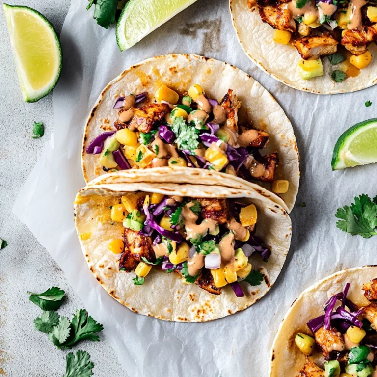 Hawaiian Huli Huli Chicken Tacos: A Tropical Delight