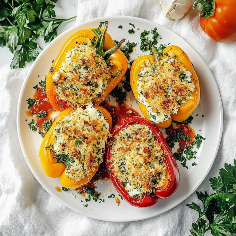 Herby Ricotta Stuffed Peppers: A Cheaper Delight at Home
