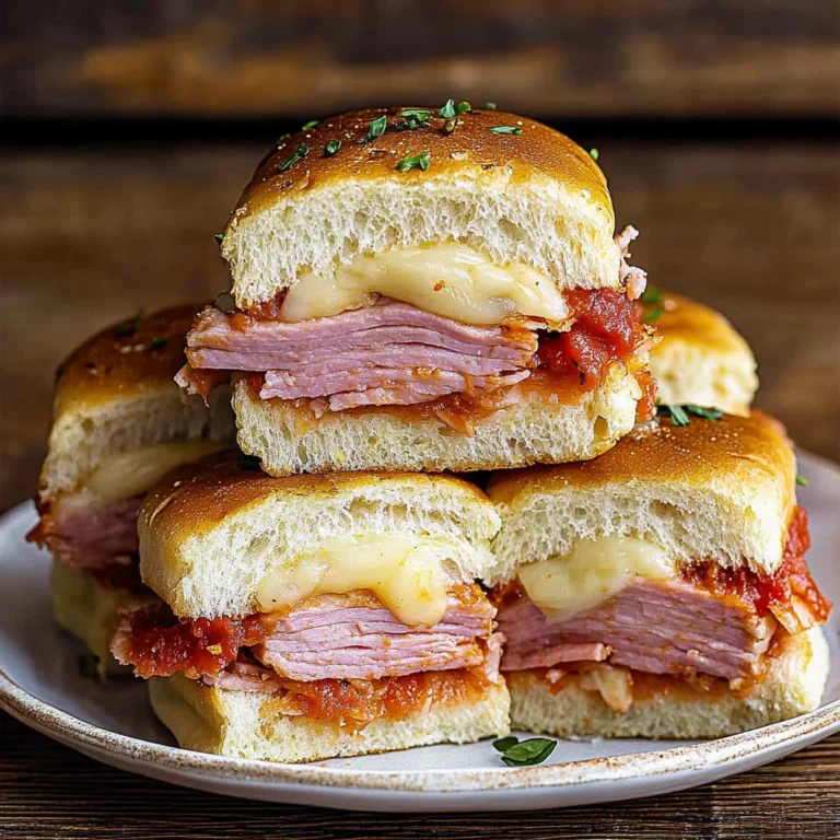 Hot Italian Sub Sliders: Cheesy and Satisfying Delight