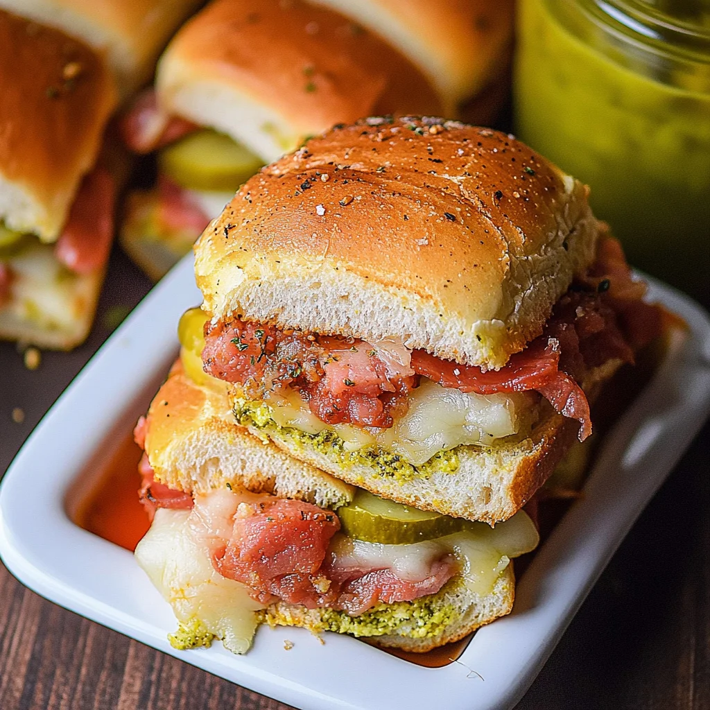 Hot Italian Sub Sliders: A Flavor Explosion at Home