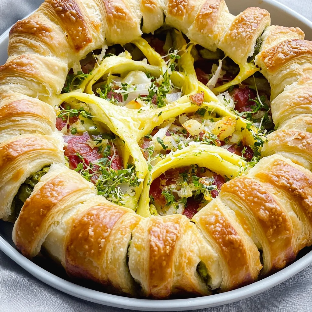 Italian Crescent Roll Sandwich Bake – Easy Party Favorite