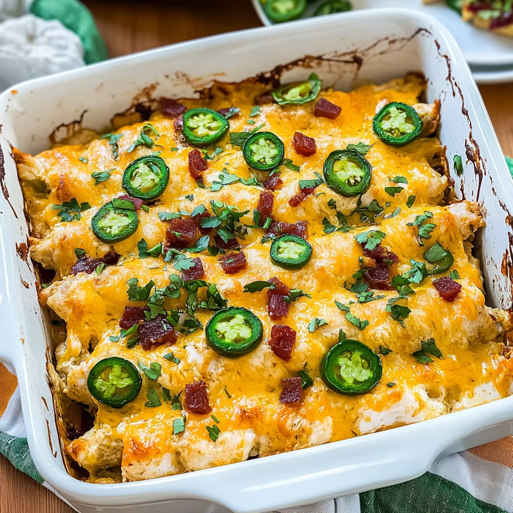 Jalapeño Chicken Popper Bake: Guilt-Free Indulgence at Home