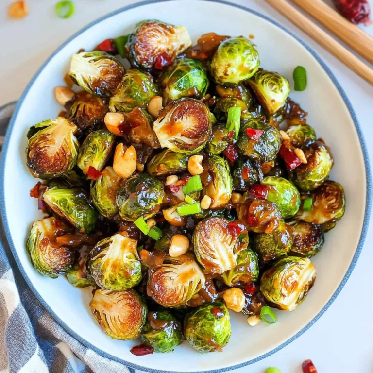 Kung Pao Brussel Sprouts: Spicy and Flavor-Packed Delight