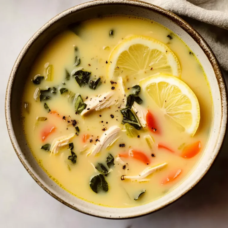 Lemon Chicken Soup Recipe: Comforting and Zesty Delight