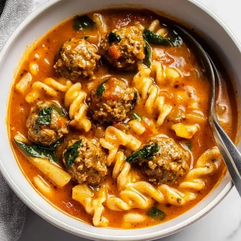 Meatball Soup: Cozy Comfort in Every Spoonful