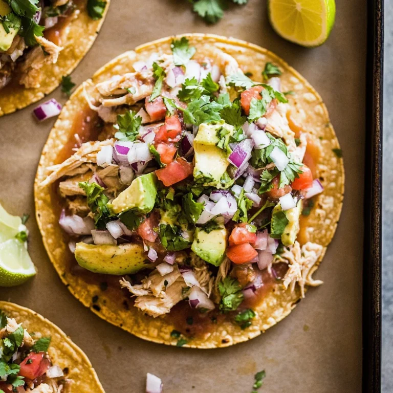 Mexican Rotisserie Chicken Tostadas: Explosion of Flavor