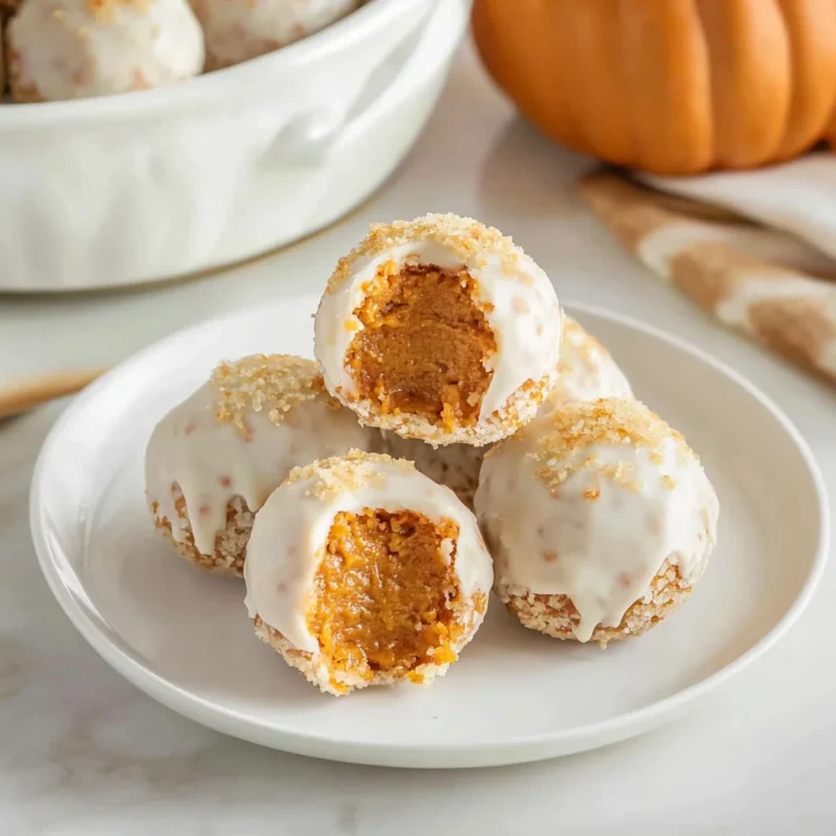 No-Bake Pumpkin Pie Balls: A Festive Treat You’ll Love