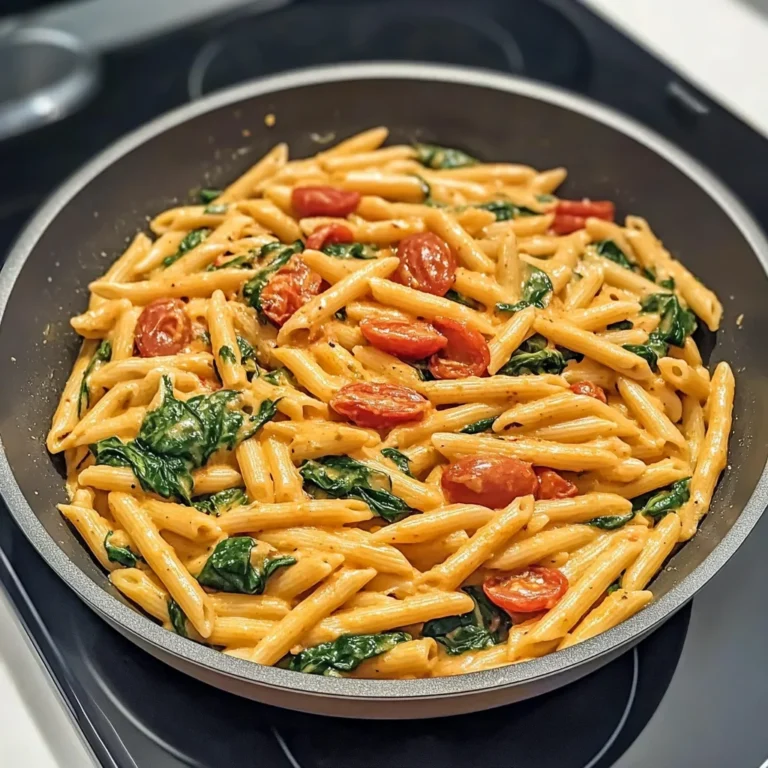 One-Pot Spinach Tomato Pasta: Comforting and Quick