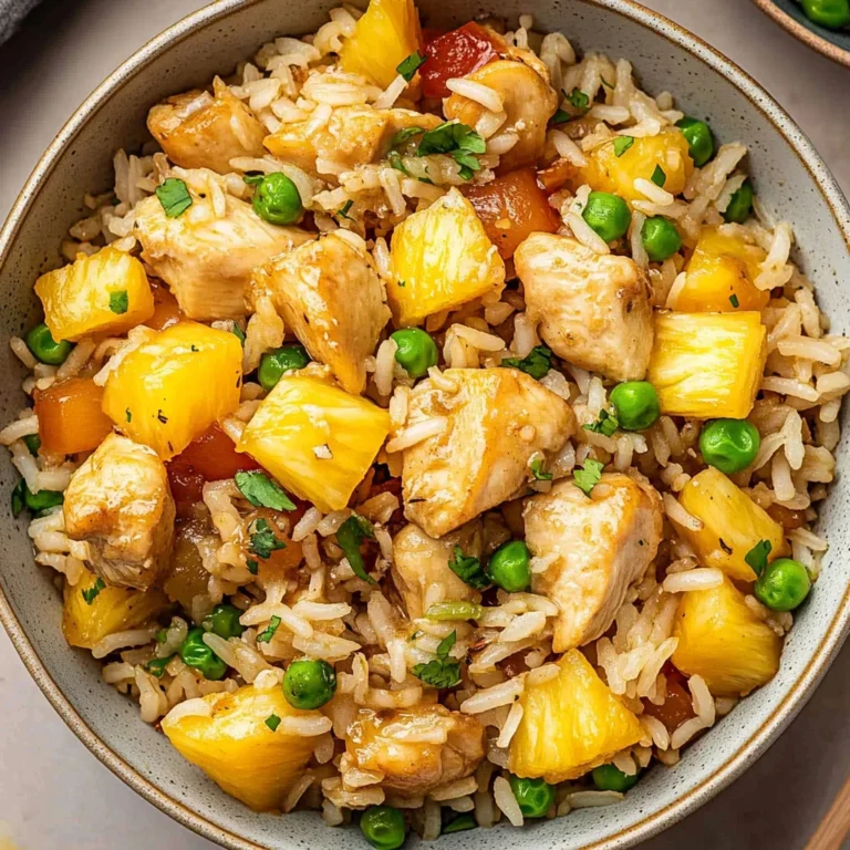 Pineapple Chicken and Rice: Sweet, Savory, Effortlessly Easy