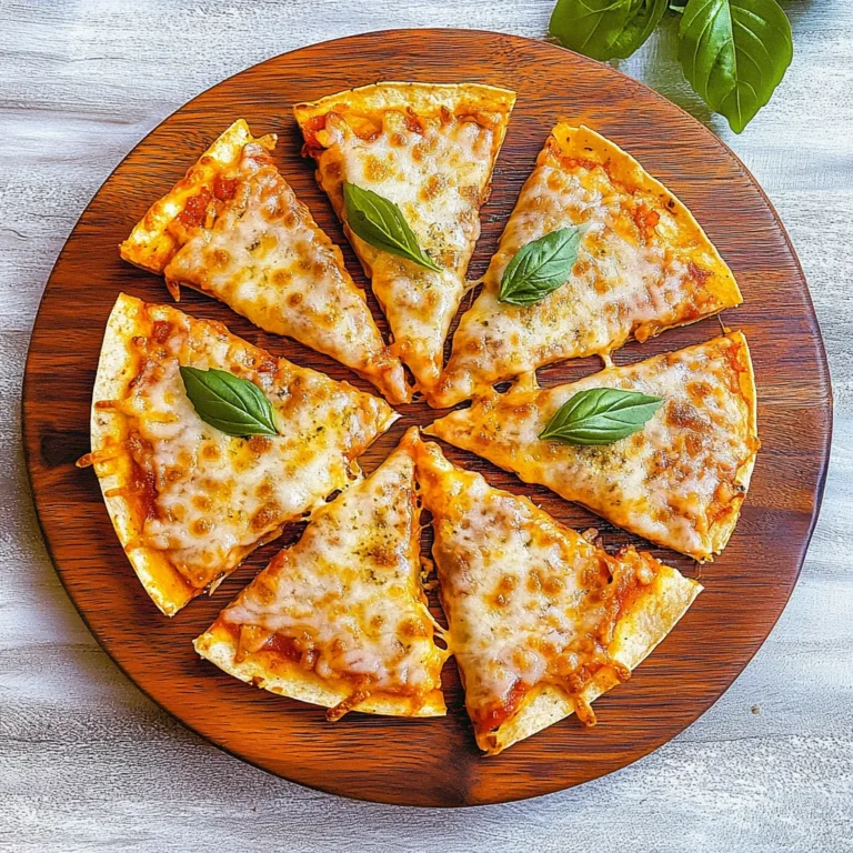 Pizza Quesadillas: Cheesy Delight You Can’t Resist