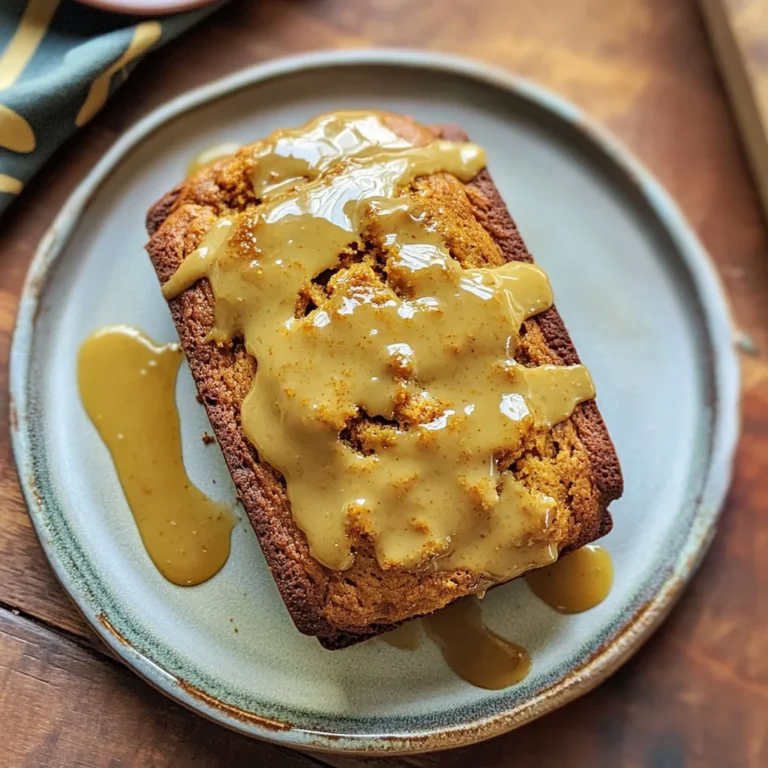 Pumpkin Bread with Maple Glaze: Cozy and Delicious Treat