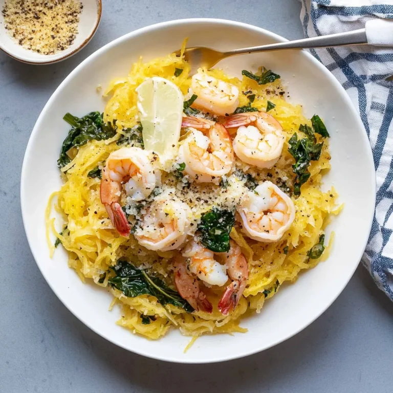 Quick Spaghetti Squash Shrimp Scampi Recipe: Deliciously …