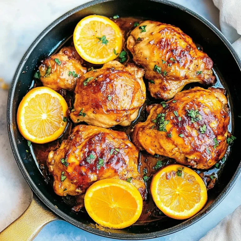 Roasted Orange Chicken: Sweet and Tangy Perfection at Home