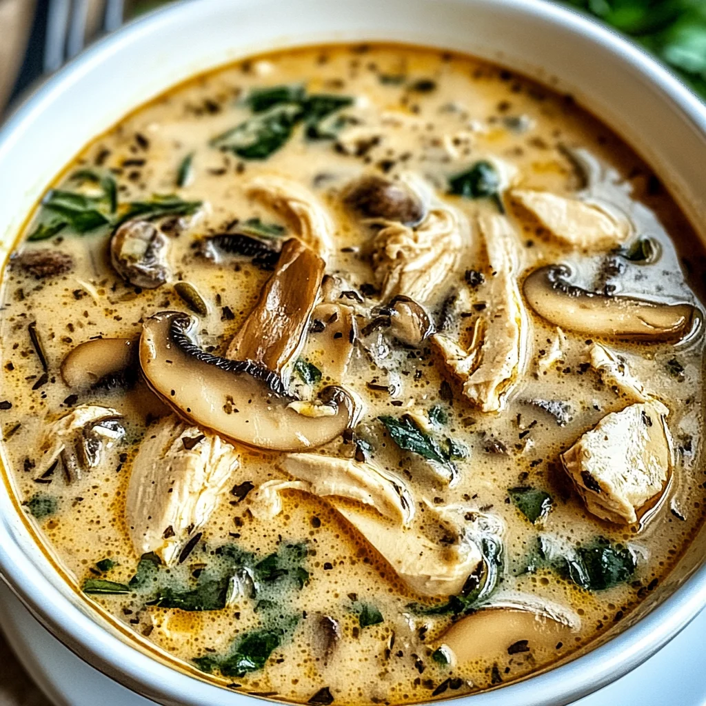 Rotisserie Chicken Mushroom Soup: Cozy Comfort in a Bowl