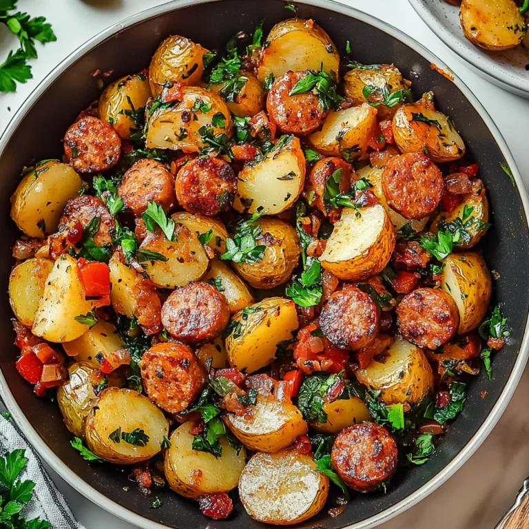 Sausage And Potatoes Skillet: Cozy Comfort Food Delight