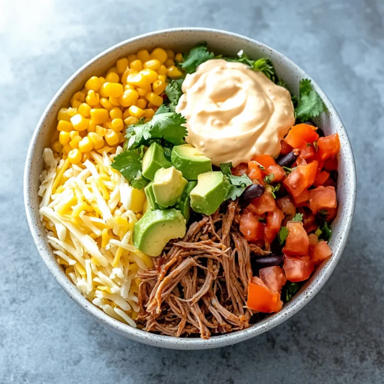 Savory Pulled Pork Burrito Bowl: A Flavor Explosion at Home