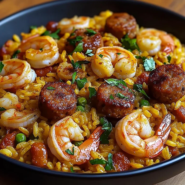 Shrimp Sausage Dirty Rice: A Flavor Explosion Awaits!