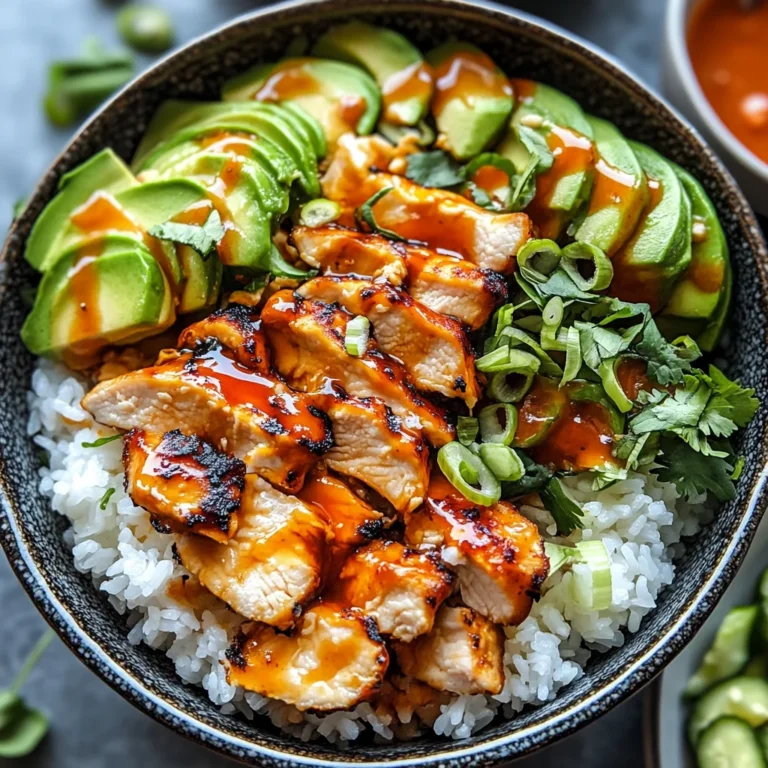 Spicy Honey-Ginger Chicken Bowls with Yum Yum Sauce: Addi…