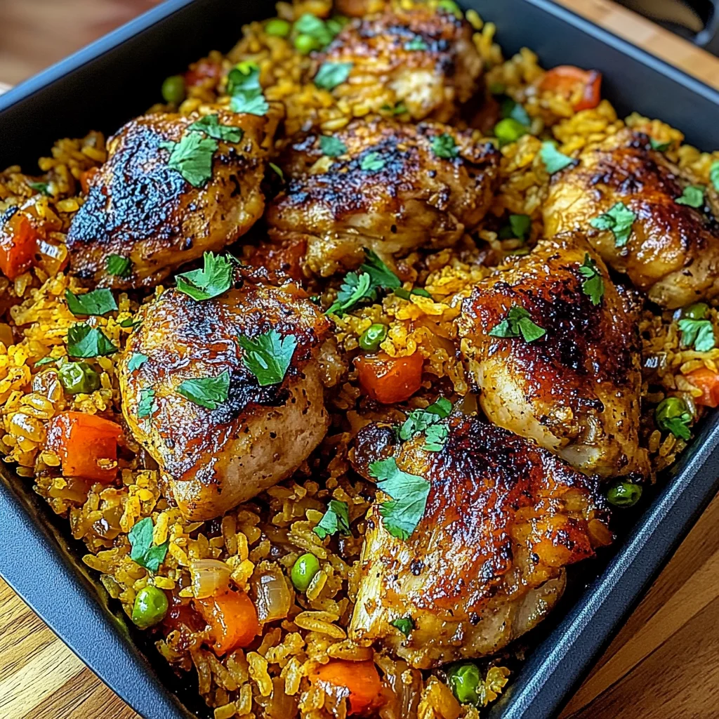 Caribbean Chicken and Rice: A Taste of Paradise at Home