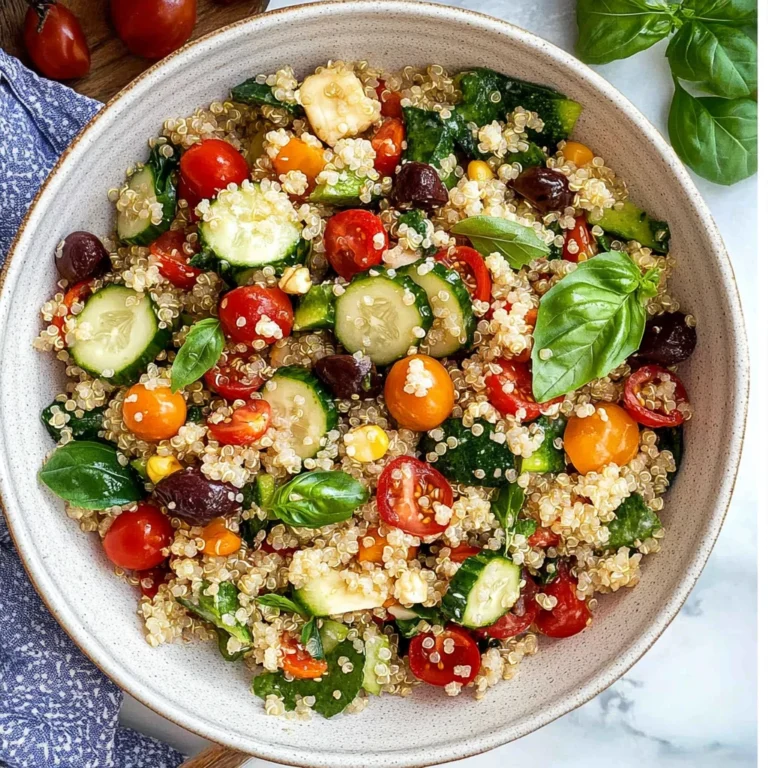 Favorite Quinoa Salad: A Fresh and Zesty Delight