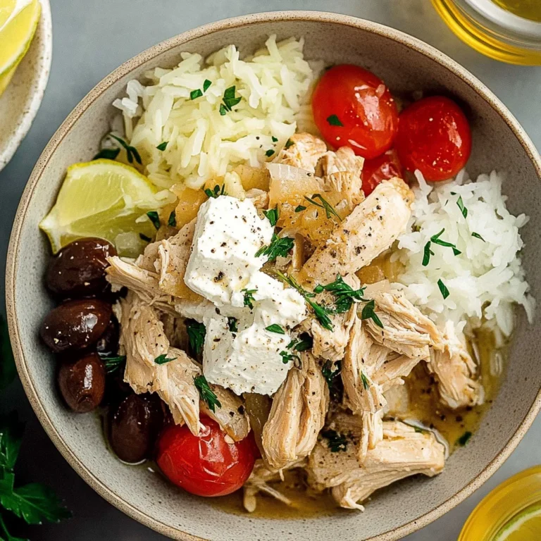 Slow Cooker Greek Chicken: A Flavorful Mediterranean Delight