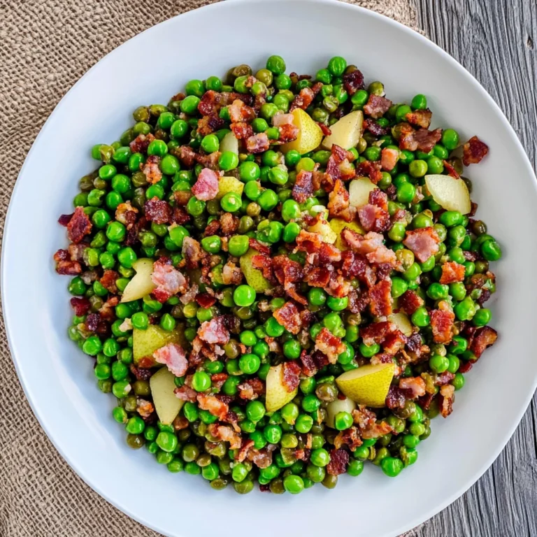 Thanksgiving Peas (with Pear and Pancetta): A Flavorful T…