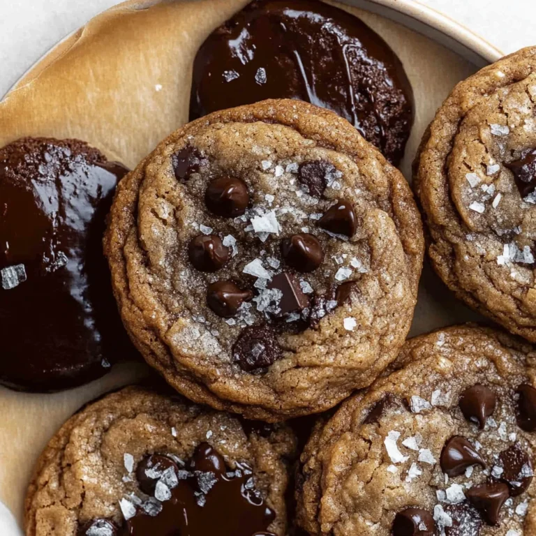 Thick Espresso Chocolate Chip Cookies: Chewy and Decadent